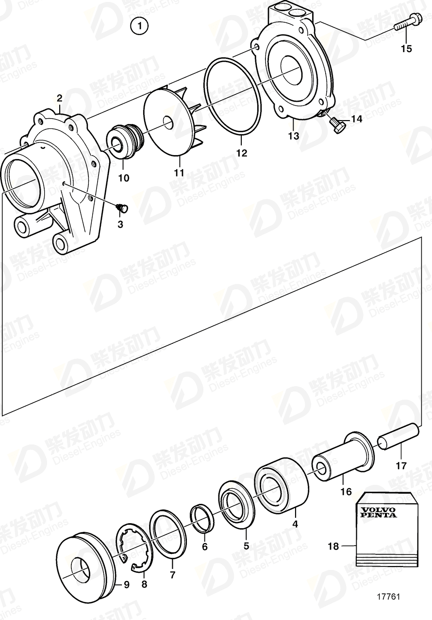 volvo penta Flange screw 965214 Drawing volvo penta Flange screw 965214 Drawing